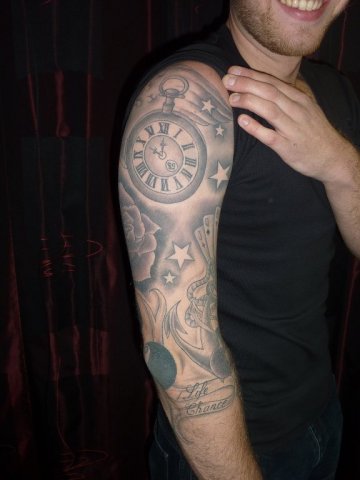 Old school & New school - Tatoeages