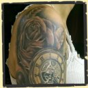 pocket watch tattoo