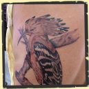 Hop vogel tattoo