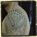 maori-dotwork tattoo