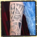 maori-dotwork tattoo