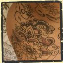 mehndi leg piece tattoo