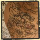 mehndi leg piece tattoo