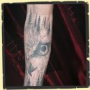 realistic owl tattoo