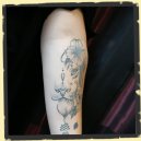 feminine lion tattoo